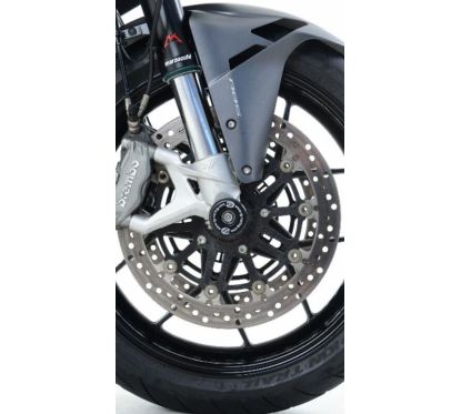 Protection de fourche R&G RACING noir MV Agusta Stradale 800