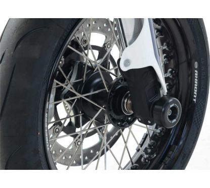 Protection de fourche R&G RACING noir Husqvarna 701 Supermoto