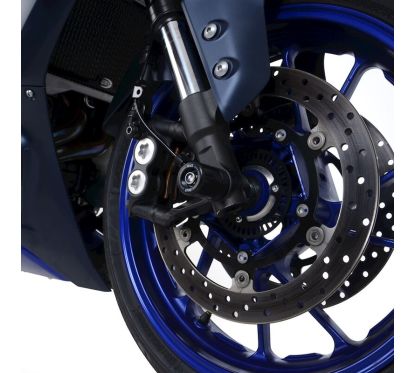 Protections de fourche R&G RACING - noir Yamaha R7