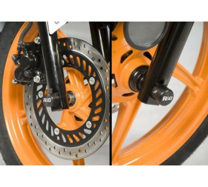 Protection de fourche R&G RACING noir Honda