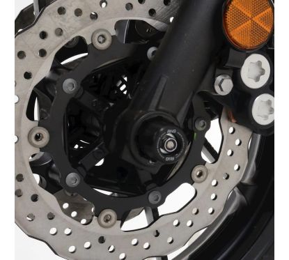 Protections de fourche R&G RACING - noir Yamaha Tracer 7 GT