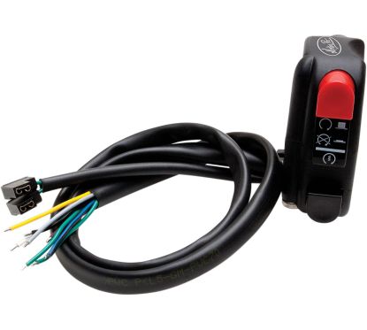 Contacteur start/stop optimisé pour fixation pour guidon du côté droit