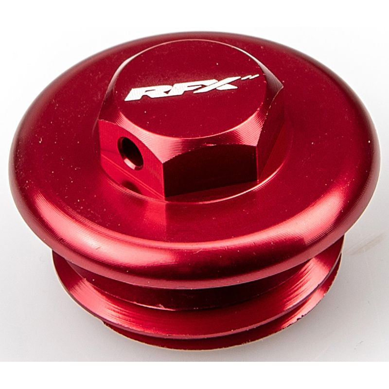 Bouchon de remplissage d'huile RFX Pro Series - rouge