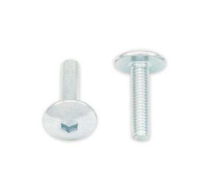 Vis tête bombée plate BOLT M5x0,80x12mm 10 pièces