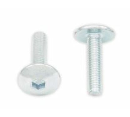 Vis tête bombée plate BOLT M5x0,80x20mm 10 pièces