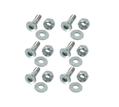 Kit visserie de couronne RFX Race M8 x 30mm - 6 pièces