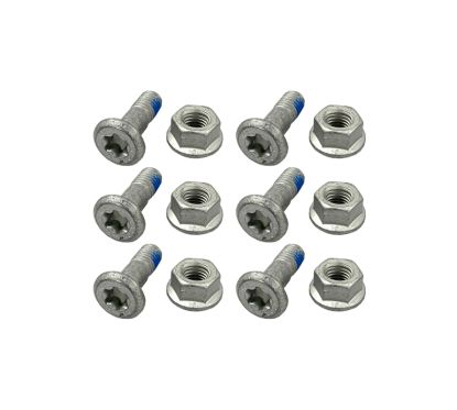 Kit visserie de couronne RFX Race M8 x 25mm - 6 pièces