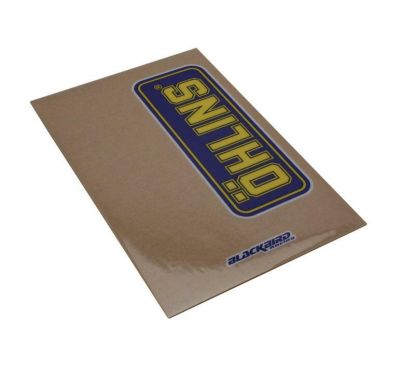 Déco de fourche BLACKBIRD Ohlins translucide