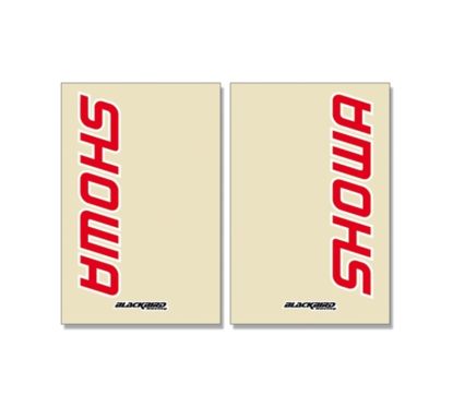 Déco de fourche BLACKBIRD Showa translucide