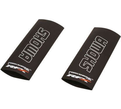 Protection de fourche supérieure RFX Race Series Forkshrink logo Showa - blanc