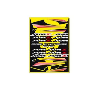 Planche de stickers BLACKBIRD Suzuki