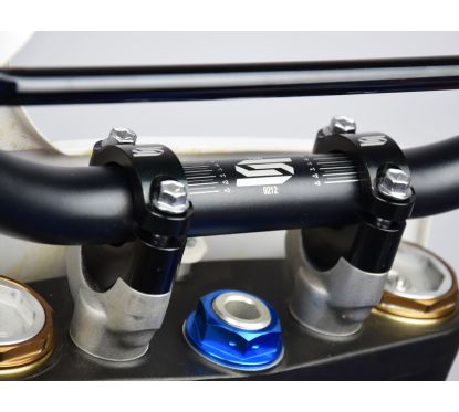 Rehausse SCAR +20mm pour guidon Ø22,2mm noir