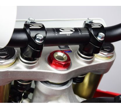 Pontets de guidon SCAR Ø28.6mm +30 à 45mm té de fourche d'origine