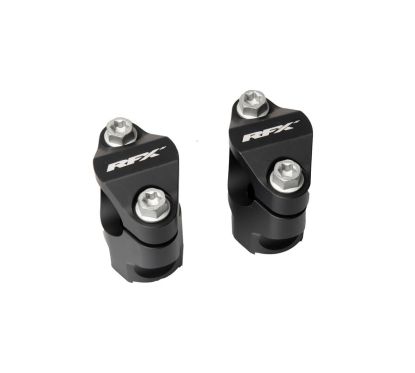 Pontets de guidon RFX Race 28,6mm (Noir)