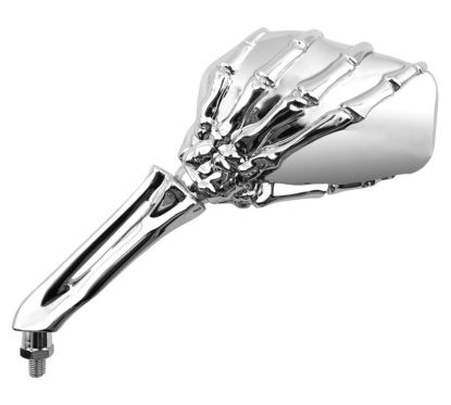 Rétroviseur V PARTS Skeleton gauche universel M10 - chromé