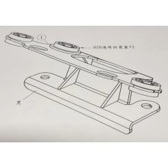 Support compteur KOSO RX4 pour MT-09 2020-