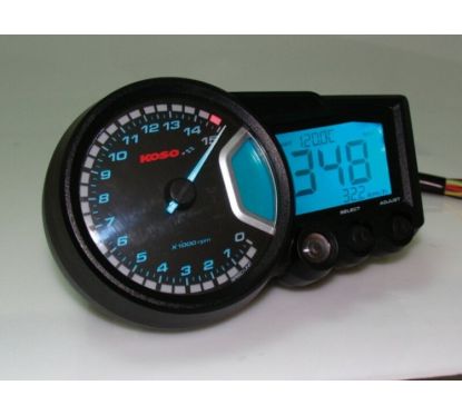 Compteur digital mutlifonctions KOSO RX2N GP Style universel