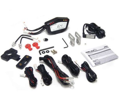 Compteur de vitesse KOSO DB-02 multifonctions noir universel