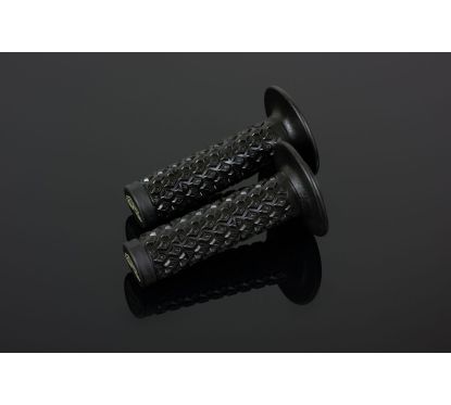 Poignées confort double matériau ultra adhérentes MX R-Works