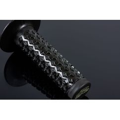 Poignées confort double matériau ultra adhérentes MX R-Works