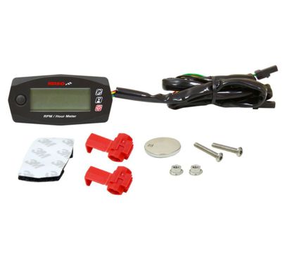 Compteur d'heure + compte tour KOSO Mini Style universel