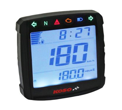 Compteur digital KOSO XR-S 01 mutlifonctions universel