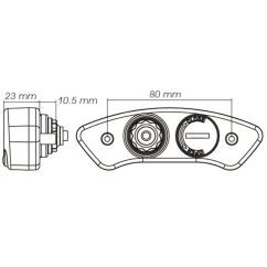 KOSO Tachymètre DB EX-02 ABE