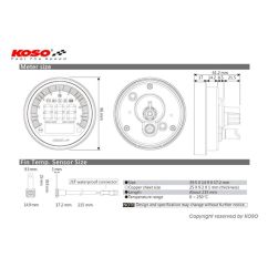 Compteur digital KOSO DL-04 - BMW R Nine T