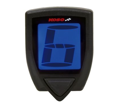 Indicateur de rapport engagé KOSO Super Slim Style universel noir