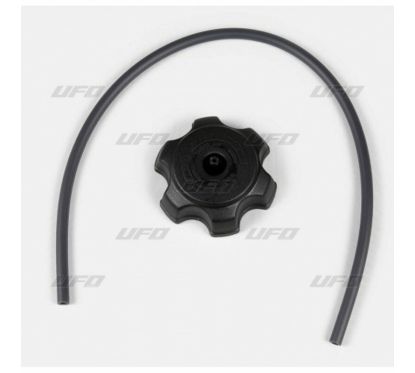 Bouchon de reservoir UFO noir type Kawasaki KX
