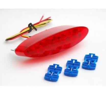 Eclairage de plaque LED R&G RACING rouge