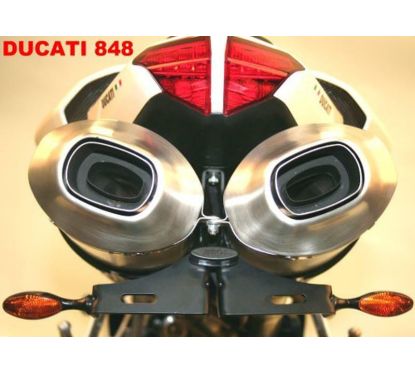 Support de plaque R&G RACING pour 1098, S ’07, 848 '08-09