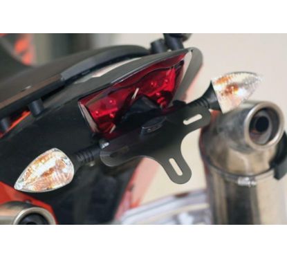 Support de plaque R&G RACING noir KTM 690 Duke/Supermoto