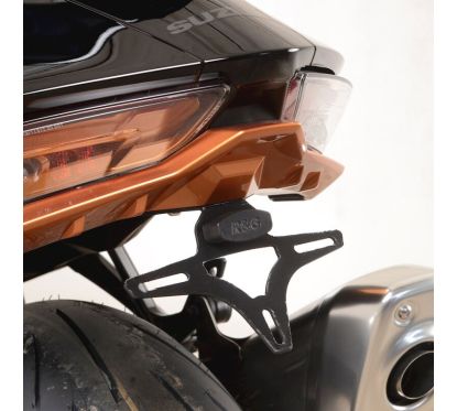 Support de plaque R&G RACING noir - Suzuki Hayabusa