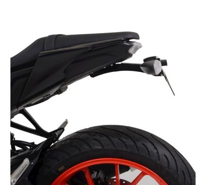 Support de plaque R&G RACING noir - Yamaha MT-125