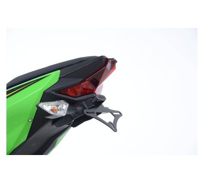 Support de plaque R&G RACING noir Kawasaki Ninja 400