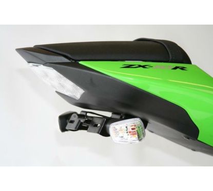 Support de plaque R&G RACING noir Kawasaki