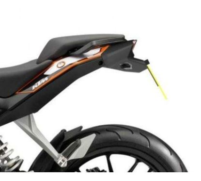 Support de plaque R&G RACING noir KTM Duke 125/200/390