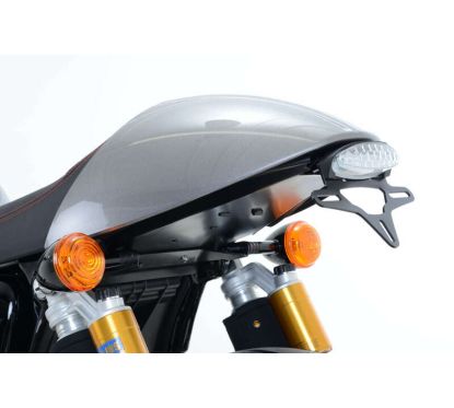 Support de plaque R&G RACING noir Triumph Thruxton/Thruxton R