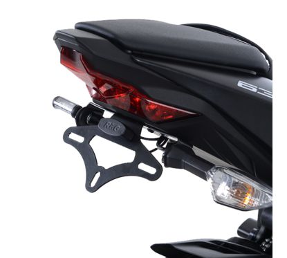 Support de plaque R&G RACING noir Kawasaki ZX636
