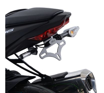 Support de plaque R&G RACING noir Kawasaki ZX636