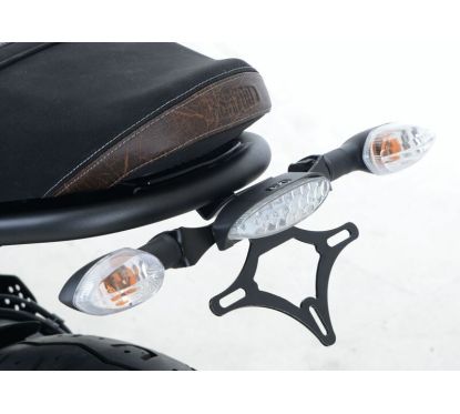 Support de plaque R&G RACING noir Yamaha XSR700