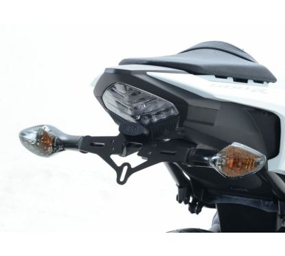 Support de plaque R&G RACING noir Honda CBR500R