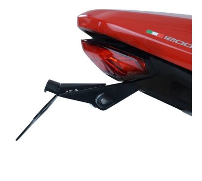 Support de plaque R&G RACING noir Ducati Monster 1200R