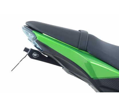 Support de plaque R&G RACING noir Kawasaki Z125