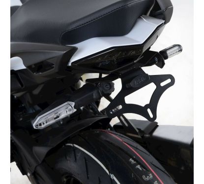 Support de plaque R&G RACING noir Kawasaki Ninja 1000SX