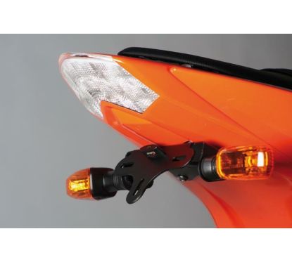 Support de plaque R&G RACING noir Kawasaki