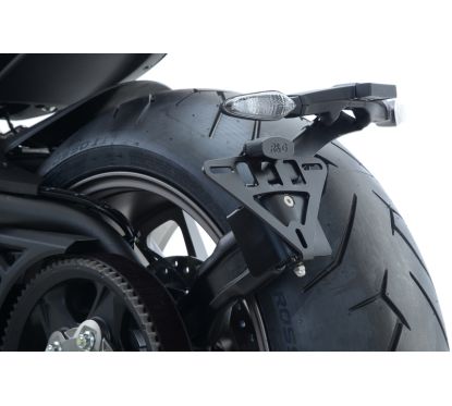 Support de plaque R&G RACING noir Ducati X Diavel