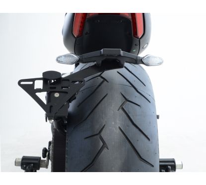 Support de plaque R&G RACING noir Ducati X Diavel