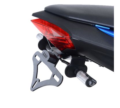 Support de plaque R&G RACING noir Kawasaki Z125